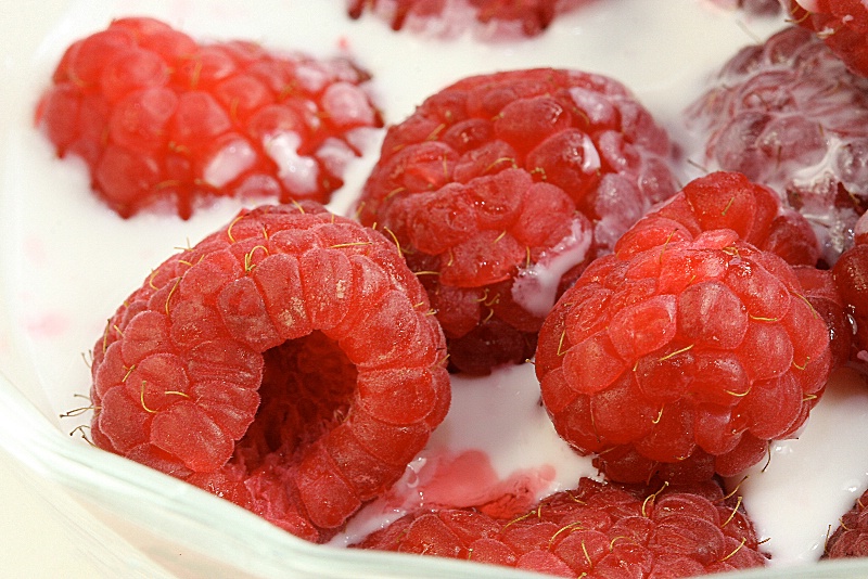 Raspberries and Cream