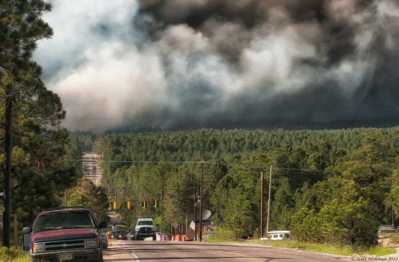Black Forest Fire Evacuation