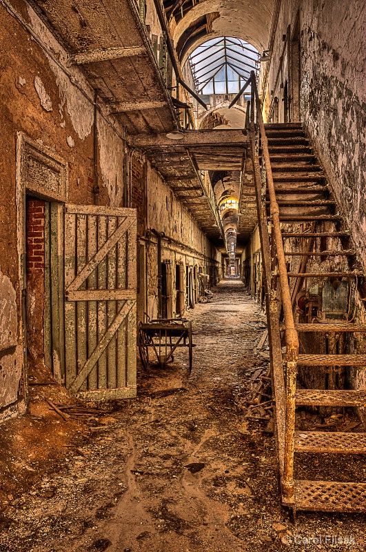 Eastern State Penitentiary Cell Block - ID: 13937746 © Carol Flisak
