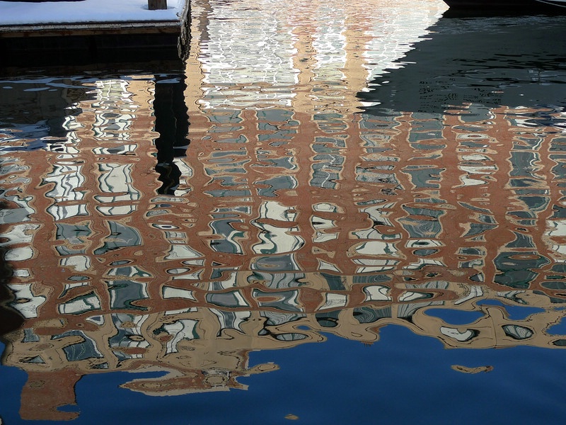 Boston Harbor Hotel reflections