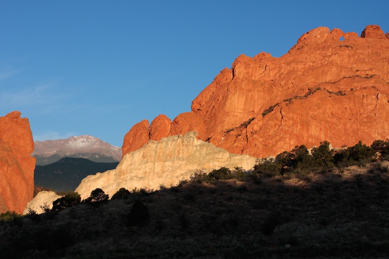 Kissing Camels and Pikes Peak