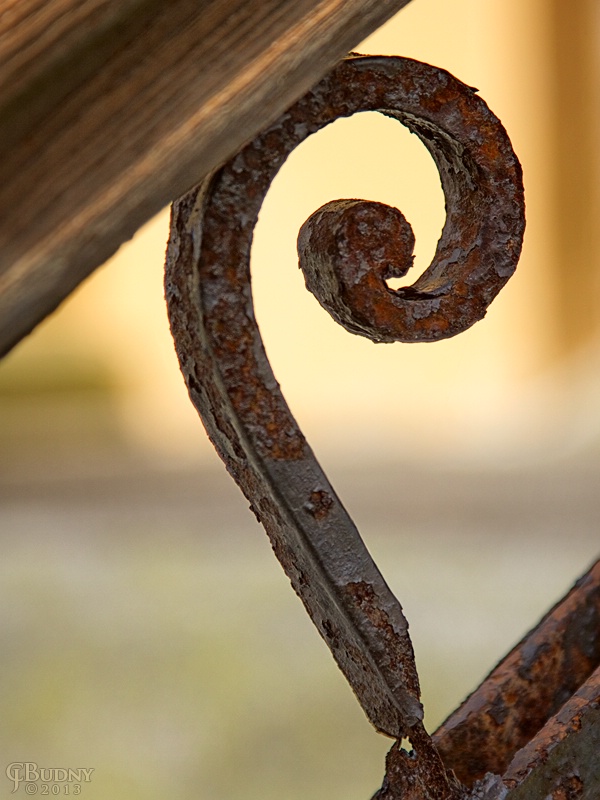 Rusted Railing Detail