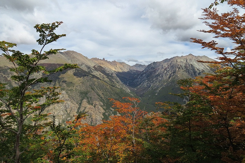 Mt Catedral from trail to Mt. Bellavista