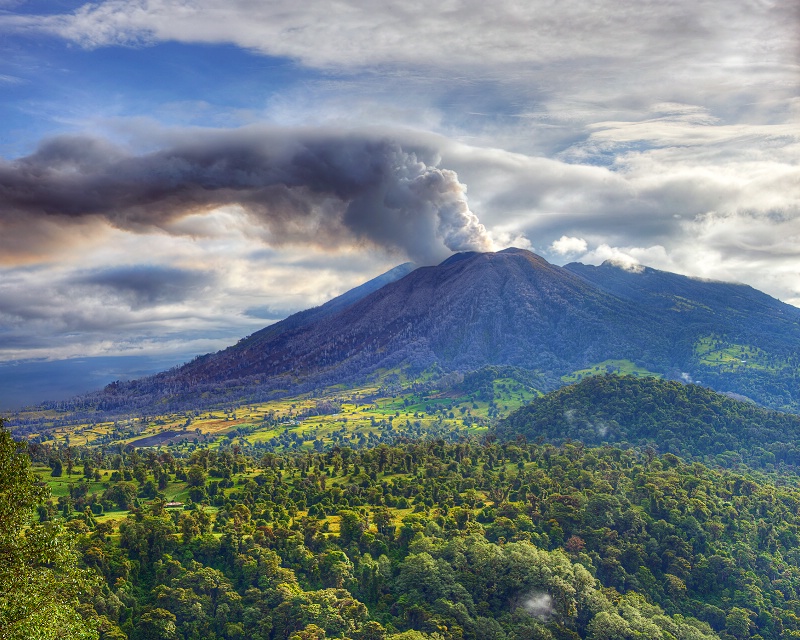 Turrialba volcano 