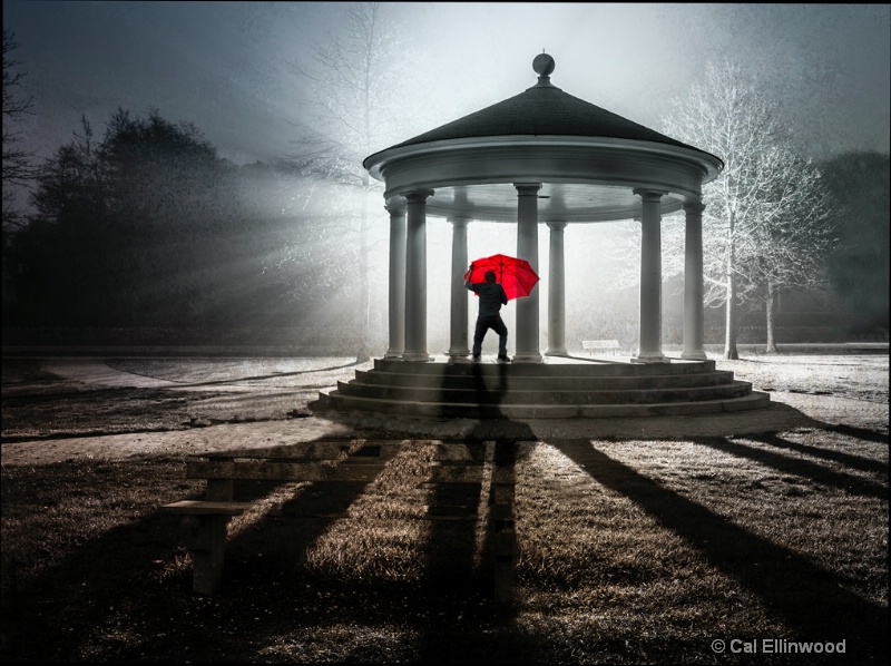 The Red Umbrella Man