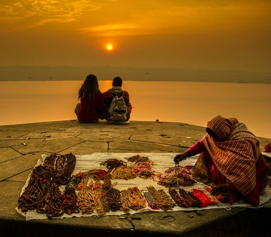 Beads Seller of Varanasi 
