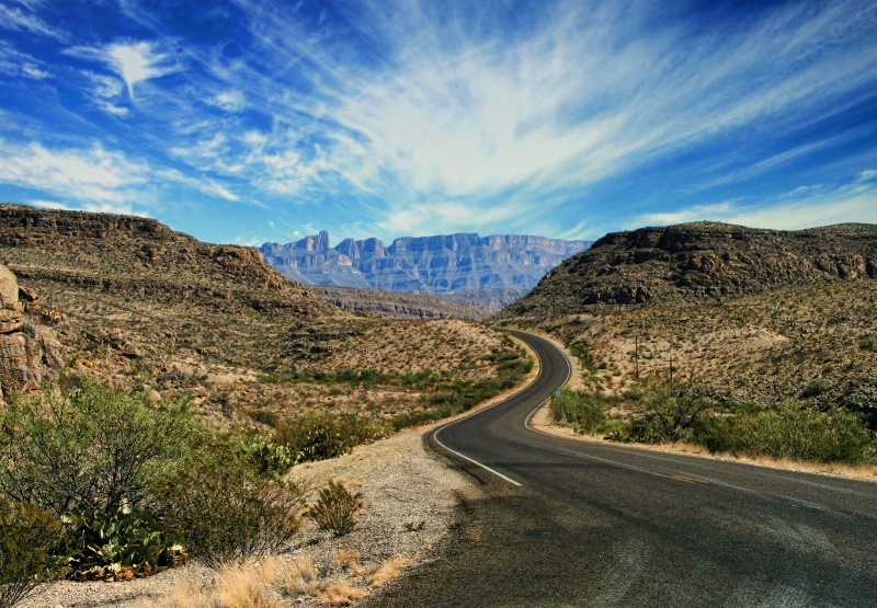 Big Bend roads