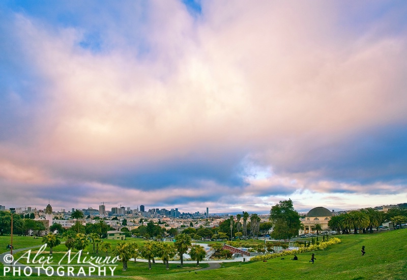 CLOUDS OVER MISSION DOLORES