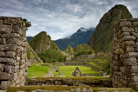Machu Picchu through the roof