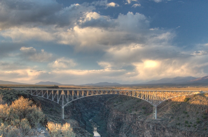 Rio Grande Gorge Bridge  - ID: 13976162 © Michael K. Salemi