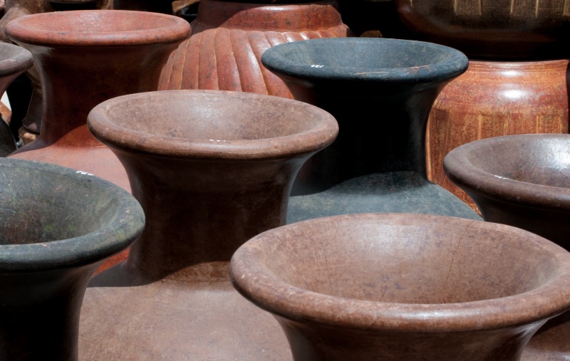 Taos Pottery - ID: 13976205 © Michael K. Salemi