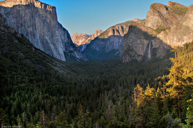 Yosemite 01, Inspiration point view