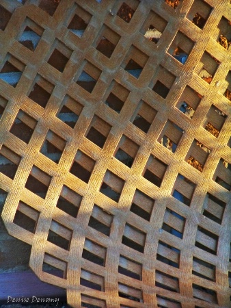 wood lattice