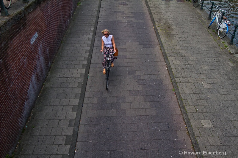 Woman on Bicycle