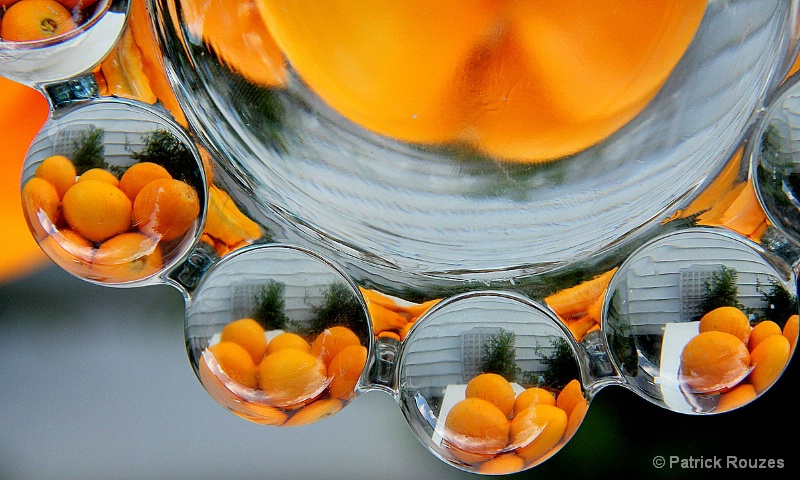 Oranges In A Candy Dish