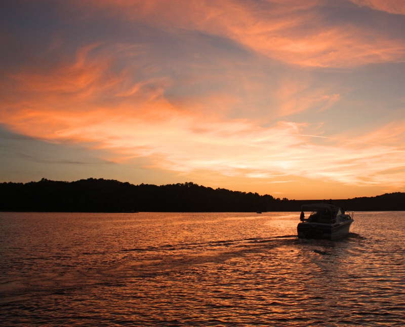 Sunset Cruise on Summersville Lake