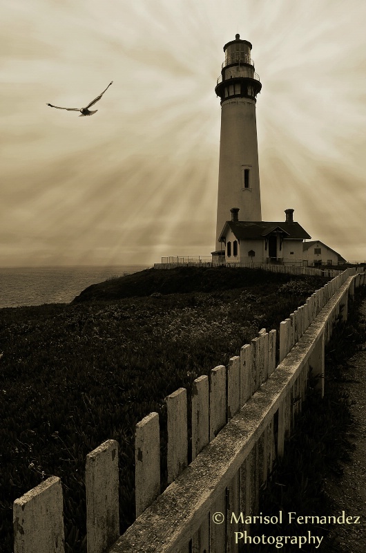 "Nostalgic Lighthouse"