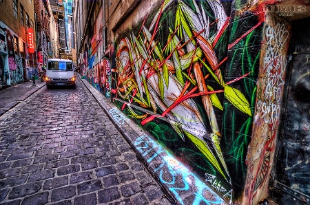 Streets of Melbourne.