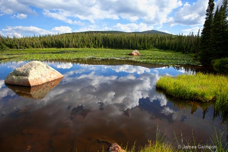 Red Rock Lake Reflection