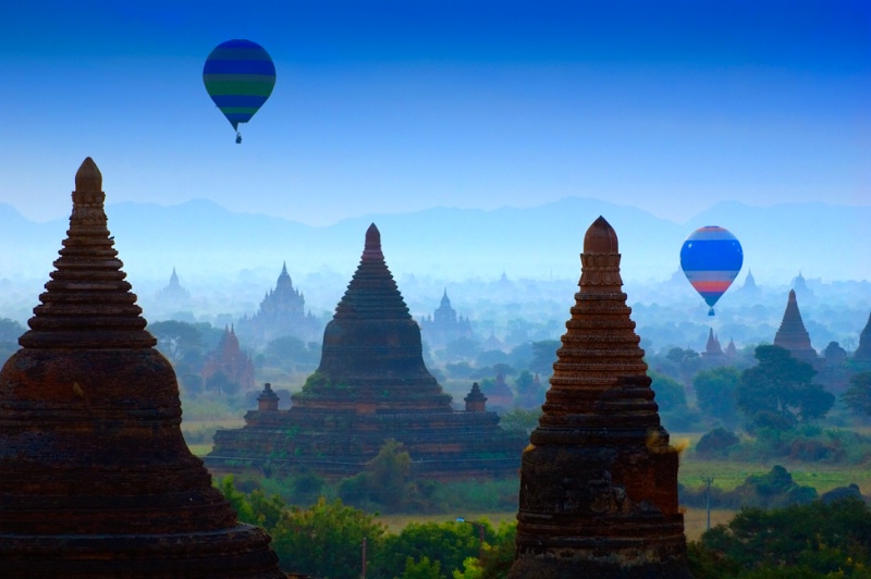 Morning of Bagan