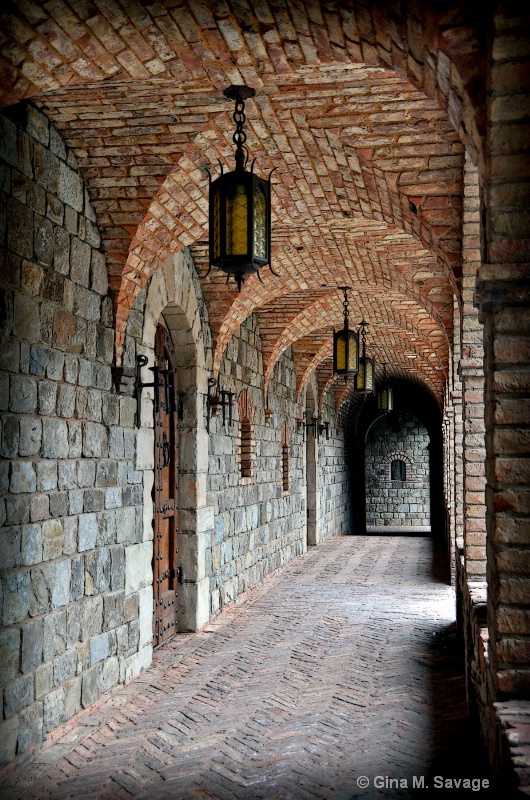 Halls of Castello Di Amorosa