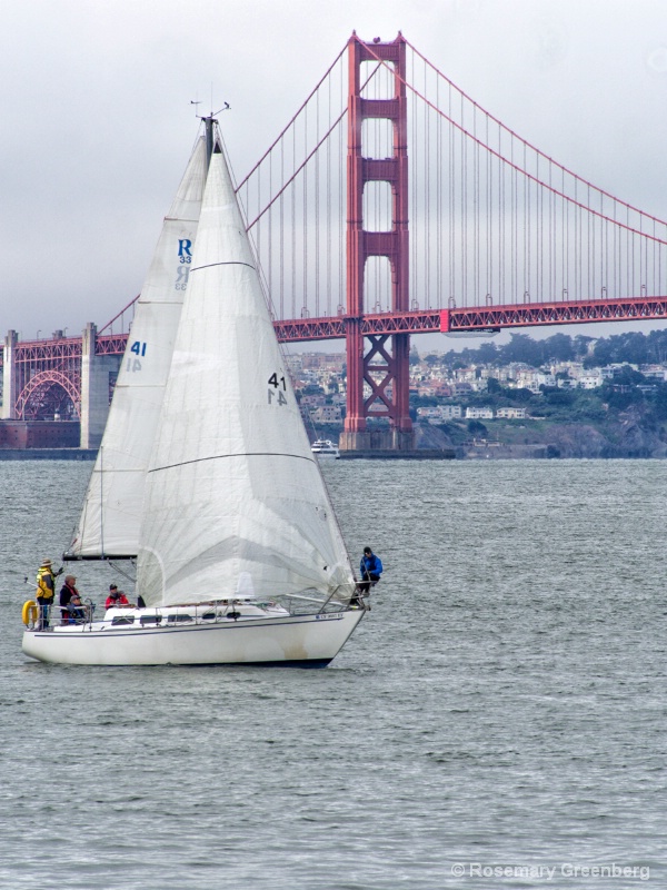 Sailing on San Francisco Bay