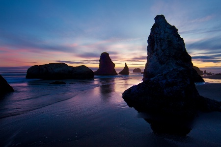 Afternoon Light at Bandon   