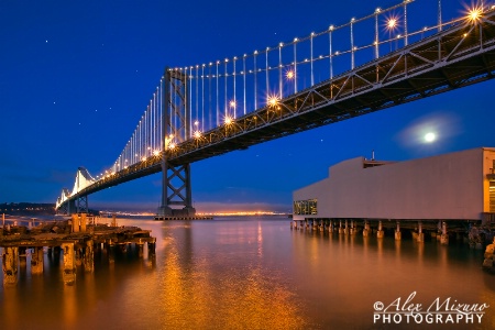 BLUE NIGHT AT EMBARCADERO