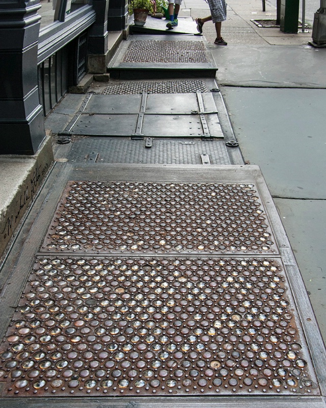 Skid-Proof Door Steps in the Rain