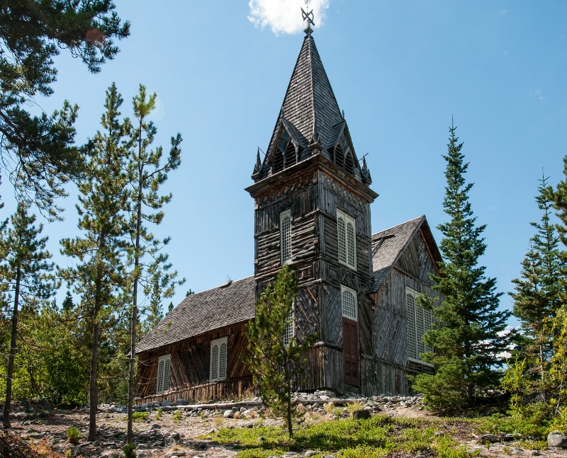 Old Church at Carcross, Canada - ID: 14035662 © William S. Briggs