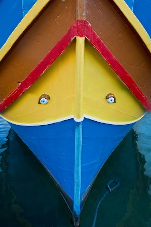 Maltese Boat Called Luzzu