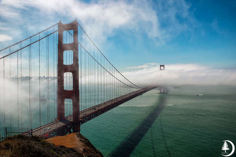 Golden Gate Bridge - 2013-1949