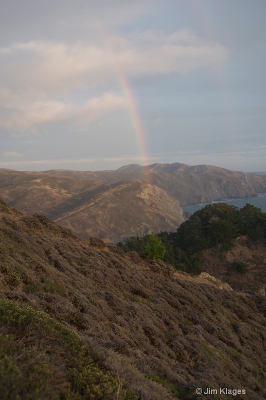 Rainbow Over Muir Beach - ID: 14056857 © Jim Klages