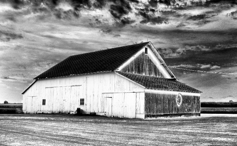 Rustic old Indiana Barn