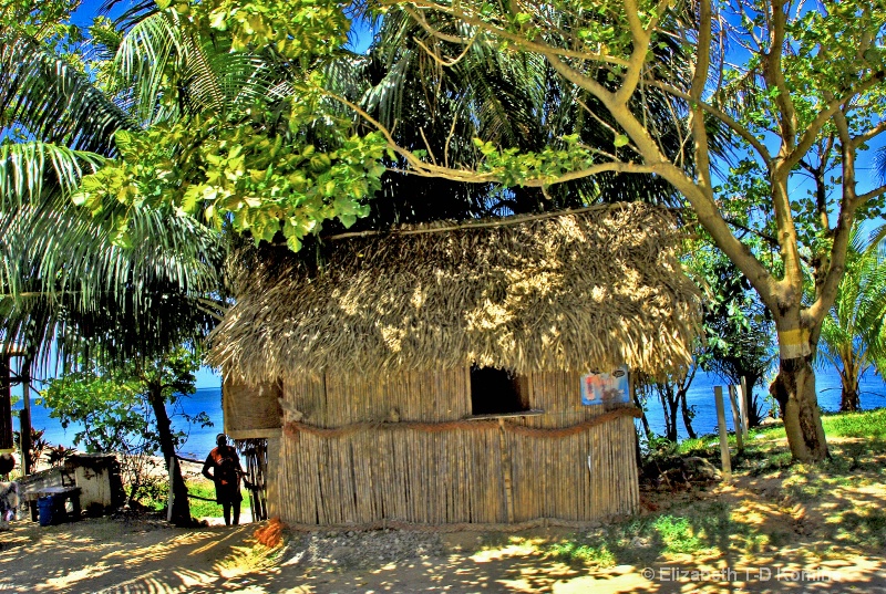 Primitive Hut in Punta Gorda, Roatan