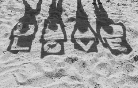 Letters In The Sand