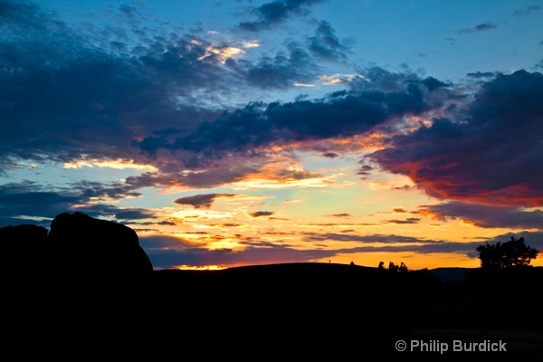 hartman rock sunset - ID: 14092578 © Phil Burdick