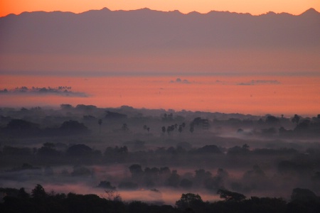 Misty dawn.