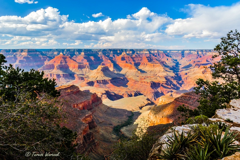 a classical view of the Grand Canyon II