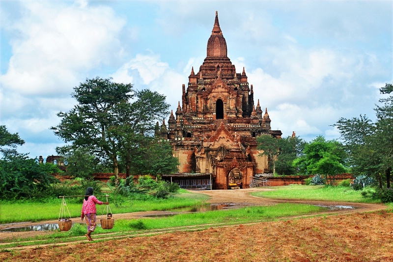 Acient Bagan Pagoda