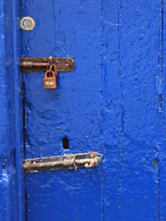Blue door 