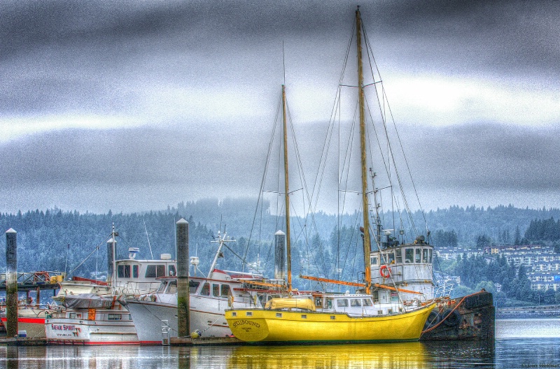 Misty Port Orchard Morning