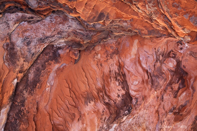Roof of cave near Sedona, AZ
