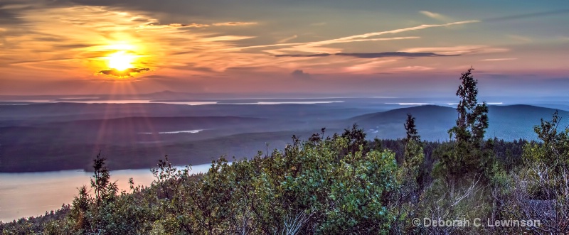 Acadia Sunset - ID: 14121140 © Deborah C. Lewinson