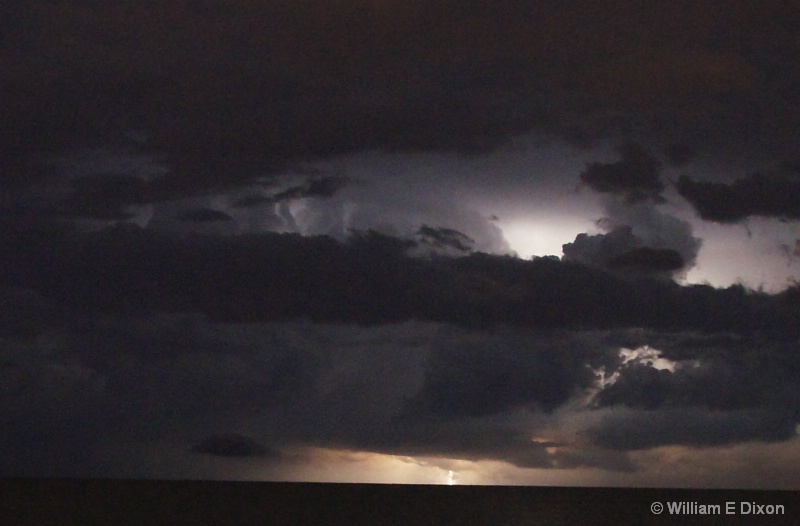 Lightning In the Clearwater Beach Clouds