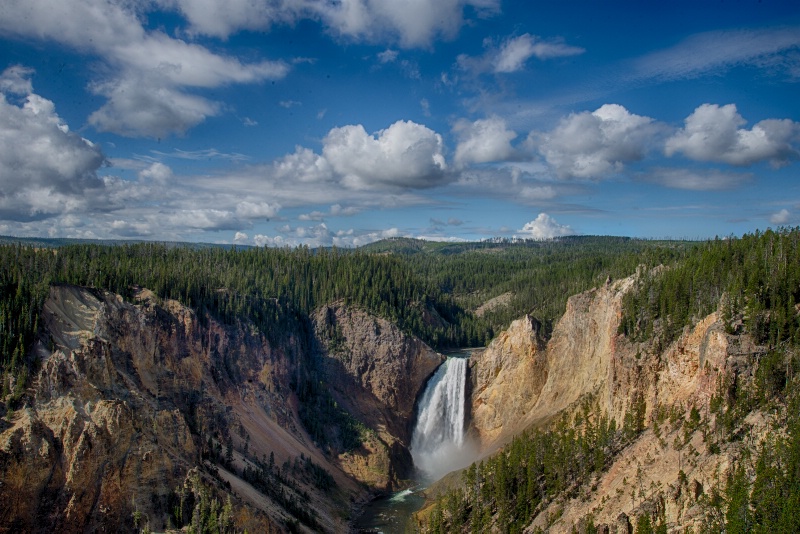 Upper Falls Yellowstone National Parki
