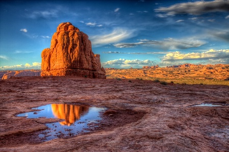 Red Rock Reflections