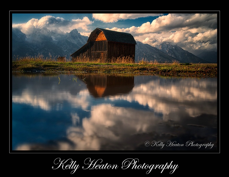 Mormon Row Barn Reflection