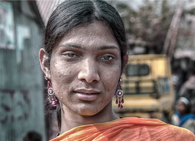 BANGLADESH218/ portrait Hijra