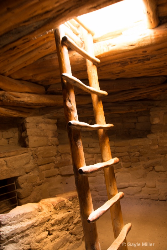 Mesa Verde kiva ladder